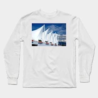 White Sails in Vancouver Long Sleeve T-Shirt